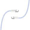 Дата кабель USB-C to USB-C 1.0m 60W 3.0А purple ColorWay (CW-CBPDCC061-PU) зображення 5