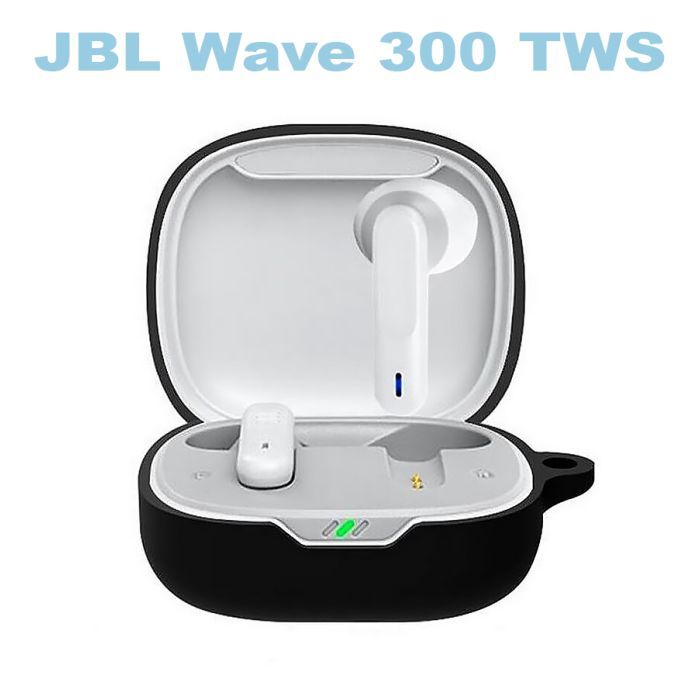 Чохол для навушників BeCover Silicon для JBL Wave 300 TWS Black (710195) зображення 2