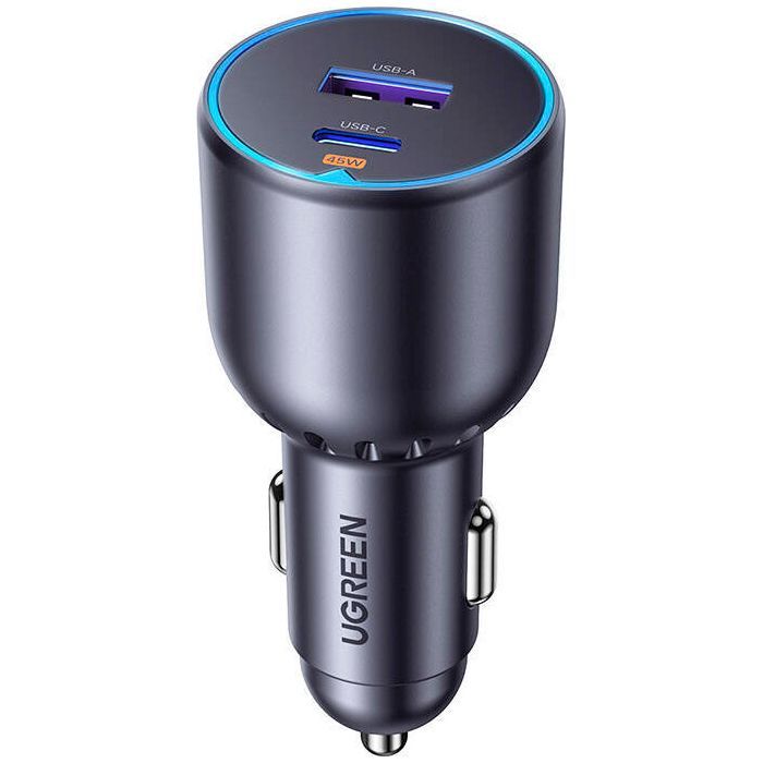 Зарядний пристрій Ugreen 2xUSB 63W (USB-C+USB-A) QC3.0 (EC701) (35023)