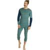 Термокофта Ortovox 185 Rock'n'Wool Long Sleeve Mns pacific green - M - бірюзовий (025.001.0155) зображення 2