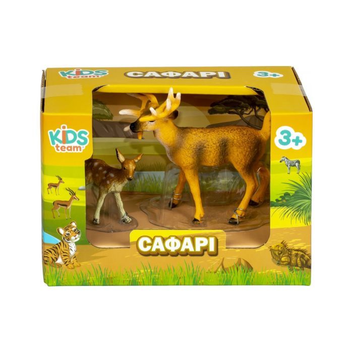 Фігурка Kids Team набір Олень з оленям (Q9899-A38_4) зображення 2