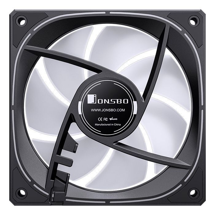 Кулер для корпуса JONSBO FR-505BR Reverse ARGB Black изображение 7
