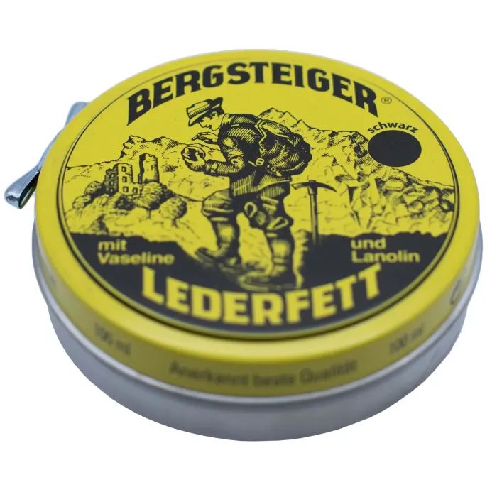 Средство для пропитки HEY-Sport для взуття Bergsteiger-Leather-Grease black 150 ml (20890000)