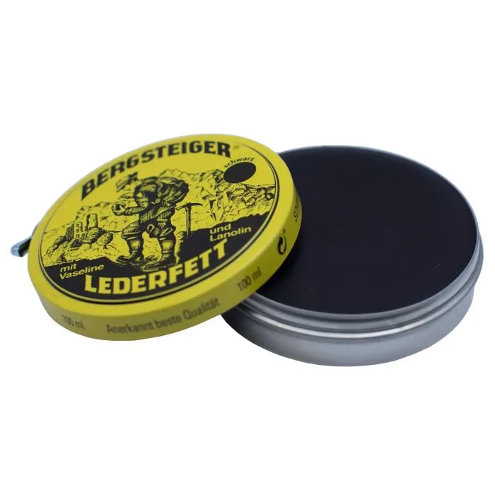 Средство для пропитки HEY-Sport для взуття Bergsteiger-Leather-Grease black 150 ml (20890000) изображение 4
