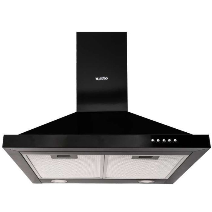 Вытяжка кухонная Ventolux LAZIO 60 BK (1000) LED