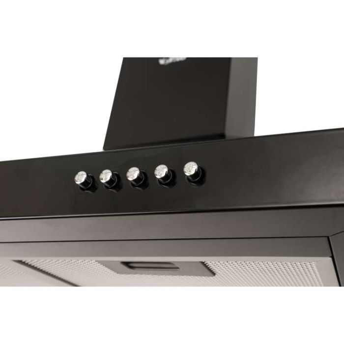 Вытяжка кухонная Ventolux LAZIO 60 BK (1000) LED изображение 6