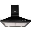 Вытяжка кухонная Ventolux LAZIO 60 BK (1000) LED