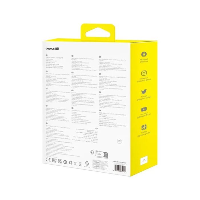 Автомобільний компресор Baseus Super Mini Pro Black (C1115930011100) зображення 12