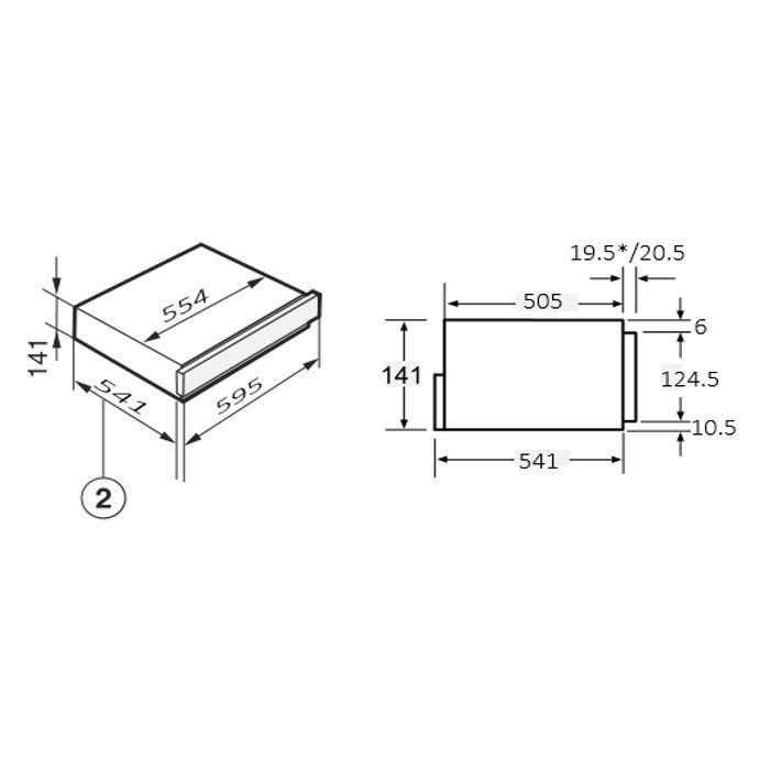 Духова шафа Interline JEG 760 SYD BA зображення 9
