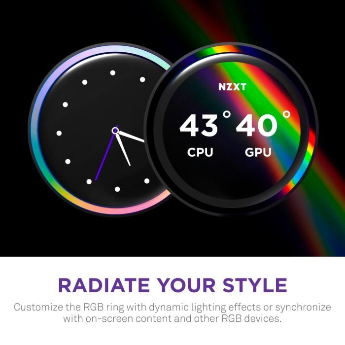 Система рідинного охолодження NZXT Kraken Elite RGB 360mm AIO (RL-KR36E-B2) зображення 10