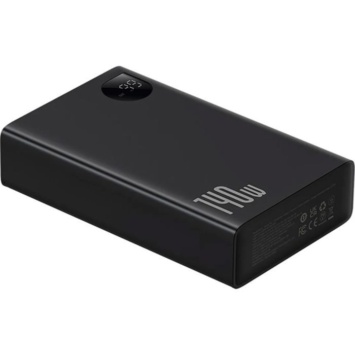 Батарея универсальная Baseus Adaman Metal Digital Display 24000mAh 140W, Black (P10021508113-00) (P10021507112-02) изображение 4