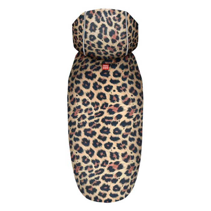 Дождевик для животных WAUDOG Clothes Накидка с капюшоном Леопард XXS (354-4066) изображение 3