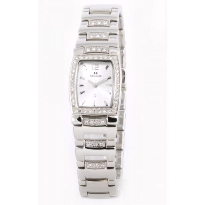 Наручний годинник Seculus 1650.2.763 silver white, ss w/stones, ss w/stones