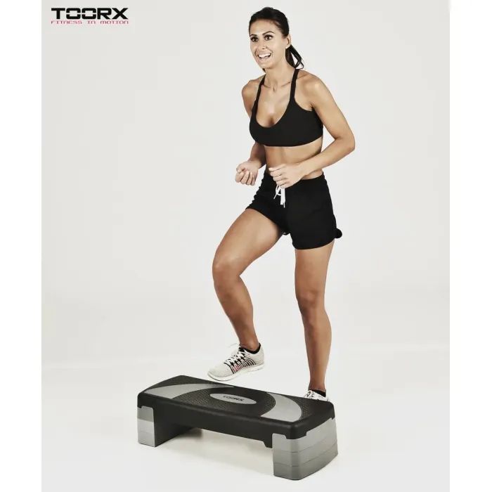 Степ-платформа Toorx Active 3-ступінчаста 78 х 28 х 10-15-20 см (AHF-024) (931110) изображение 4