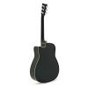 Гітара електроакустична Yamaha FX370C Black зображення 5