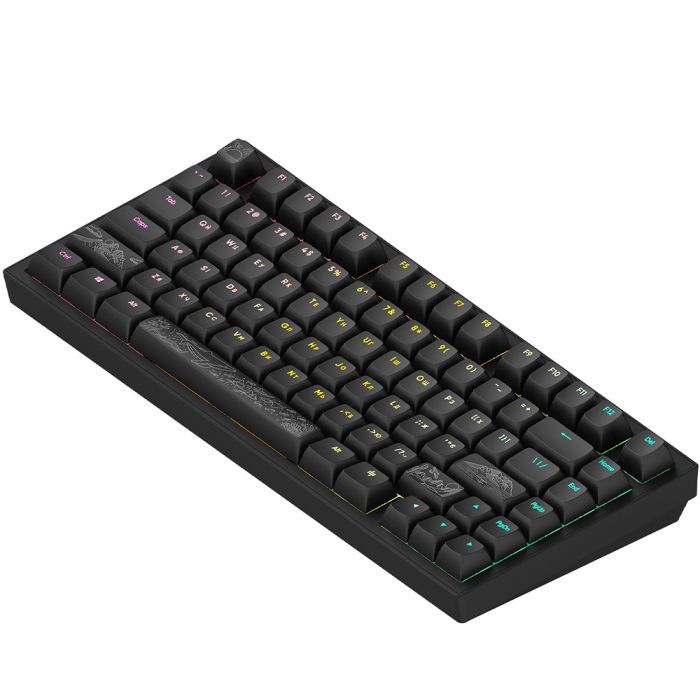 Клавіатура Dark Project ALU81 Terra Nostra PBT RGB Mech G3MS Moonstone White (DPKB_NOSTRA_81_ANSI_WHITE_UA) зображення 3
