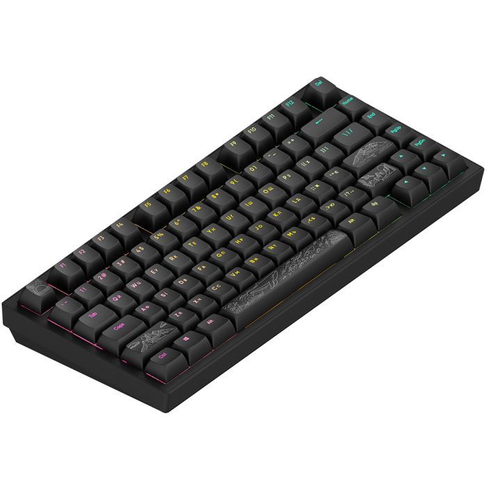 Клавіатура Dark Project ALU81 Terra Nostra PBT RGB Mech G3MS Moonstone White (DPKB_NOSTRA_81_ANSI_WHITE_UA) зображення 4