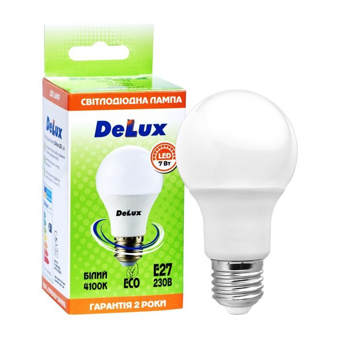 Лампочка Delux BL 60 7 Вт 4100K 220В E27 (90012419) зображення 2