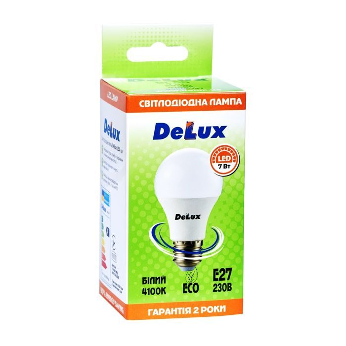 Лампочка Delux BL 60 7 Вт 4100K 220В E27 (90012419) зображення 3