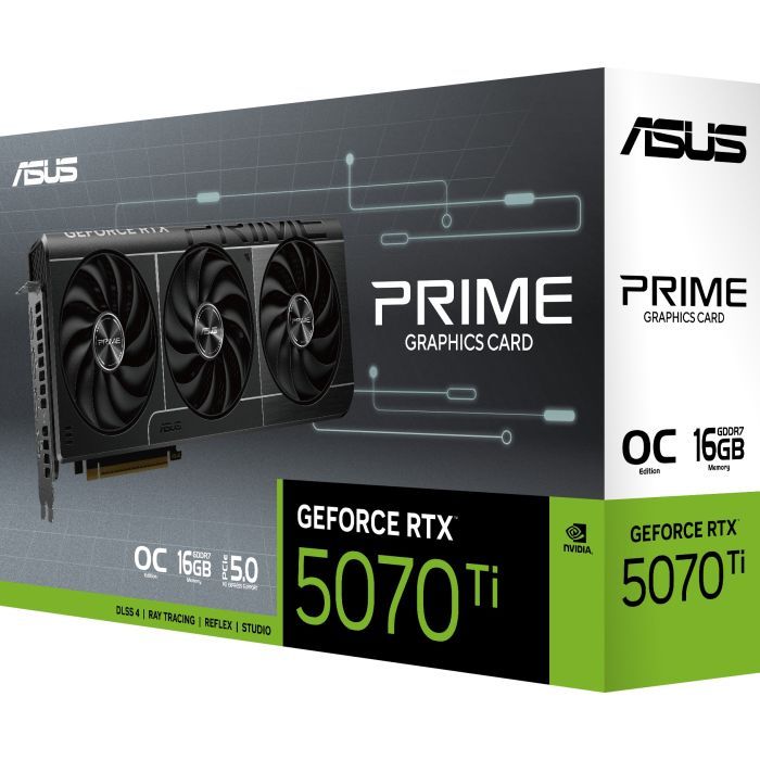 Відеокарта ASUS GeForce RTX5070 Ti 16GB PRIME OC (PRIME-RTX5070TI-O16G) зображення 12