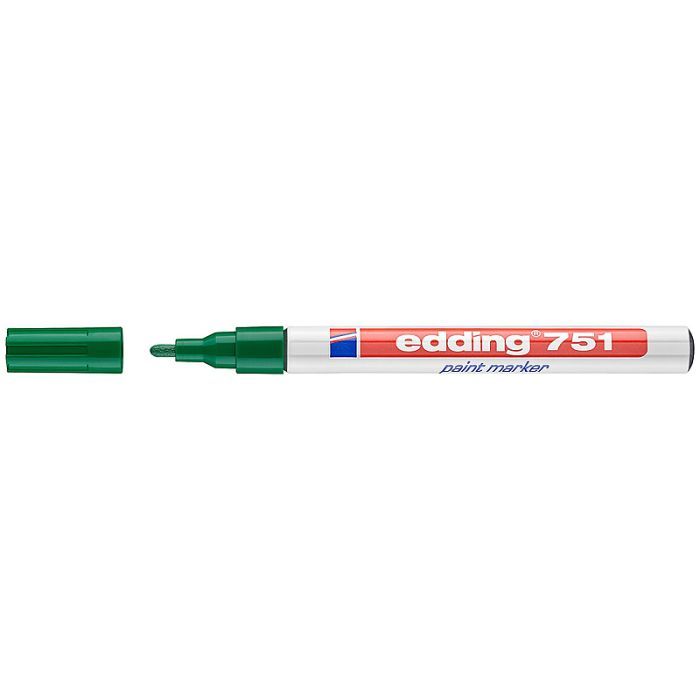Маркер Edding Paint 1-2 мм круглый черный (e-751/01)