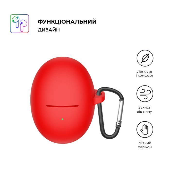 Чохол для навушників Armorstandart Hang Case для Huawei FreeBuds 5 Red (ARM80461) зображення 2