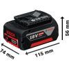 Аккумулятор к электроинструменту Bosch GBA, 18V, 4Ah, 1.1кг (1.600.Z00.038) изображение 2