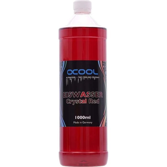 Охлаждающая жидкость Alphacool Eiswasser Crystal Red premixed coolant 1000ml (18549)