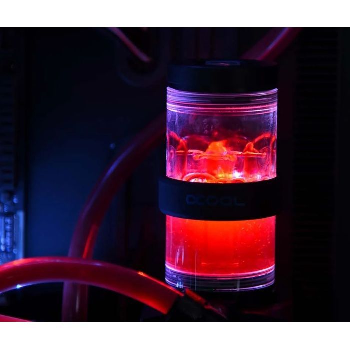 Охлаждающая жидкость Alphacool Eiswasser Crystal Red premixed coolant 1000ml (18549) изображение 5