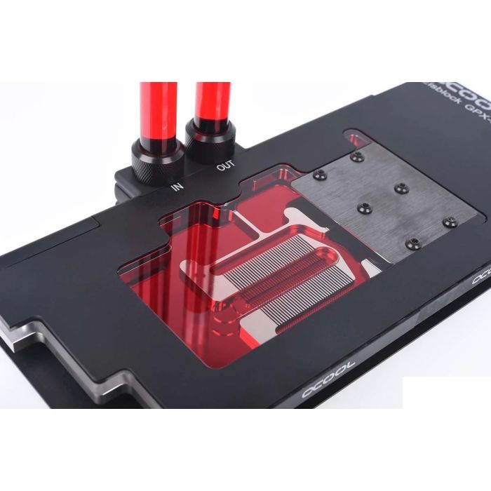 Охлаждающая жидкость Alphacool Eiswasser Crystal Red premixed coolant 1000ml (18549) изображение 6