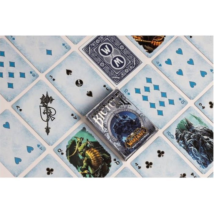 Карты игральные Bicycle World of Warcraft Wrath of the Lich King (ВР_БВВВС) изображение 4