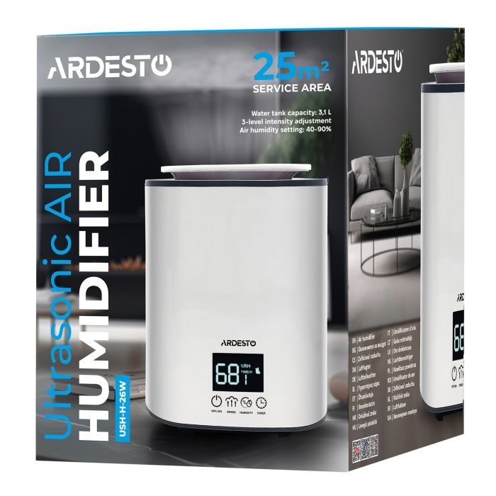 Увлажнитель воздуха Ardesto USH-H-26W изображение 8