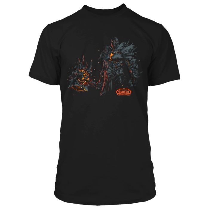 Футболка Jinx World of Warcraft - Shadowlands Usurper Premium Black, M (JINX-11650M)