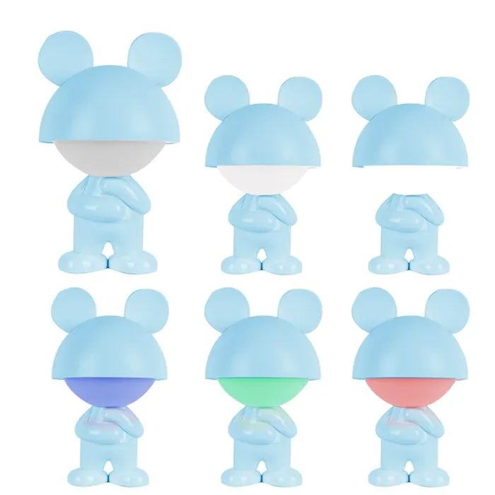 Нічник Kite Світильник LED з акумулятором Dreamy Mouse, блакитний (K25-315-2-3) зображення 4
