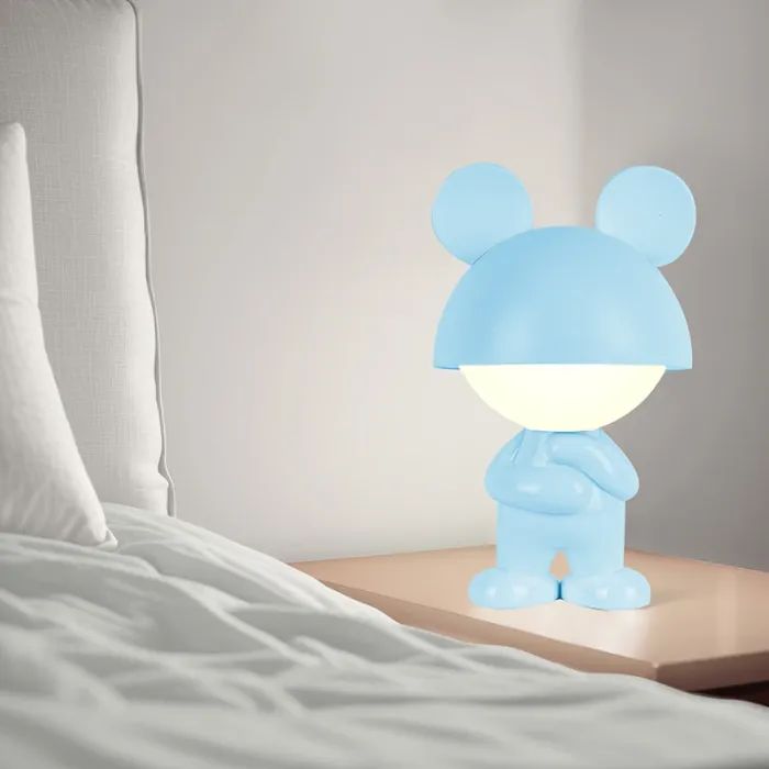 Нічник Kite Світильник LED з акумулятором Dreamy Mouse, блакитний (K25-315-2-3) зображення 5