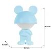 Нічник Kite Світильник LED з акумулятором Dreamy Mouse, блакитний (K25-315-2-3) зображення 6