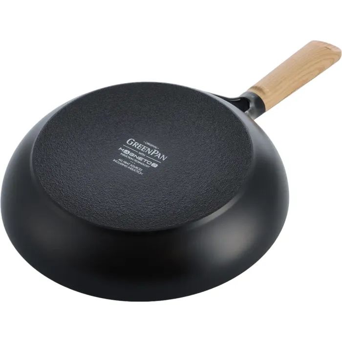Сковорода GreenPan Eco Smartshape Вок 28 см 3,6 л світле дерево (CC006448-001) изображение 2