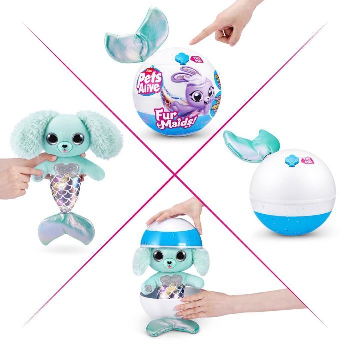 Интерактивная игрушка Pets & Robo Alive серии Furmaids - Щенок Даззи (9555D) изображение 2