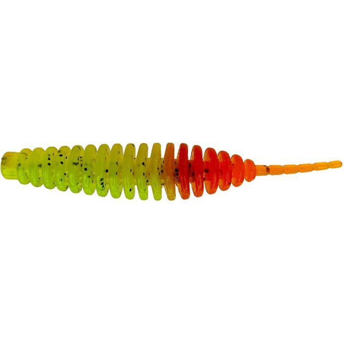 Силикон рыболовный FishUP Tanta 2" 248 - Chartreuse/Orange (9шт/уп) (1864.11.02)