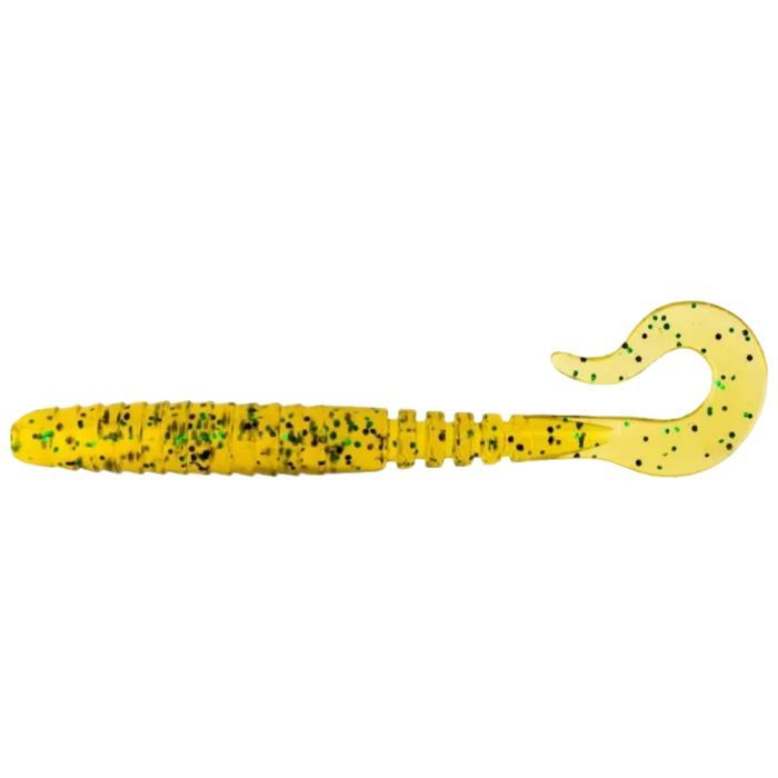 Силікон рибальський FishUP Vipo 2.8" 036 - Caramel/Green&Black (9шт/уп) (1864.05.71)