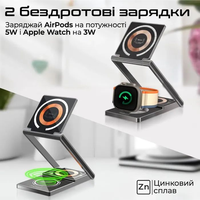 Зарядное устройство Promate lucidfold-trio изображение 5