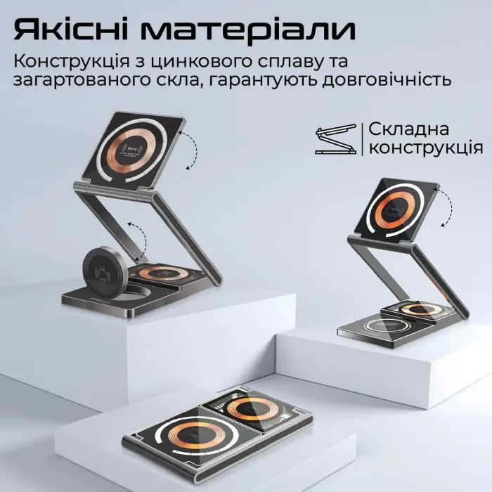 Зарядное устройство Promate lucidfold-trio изображение 8