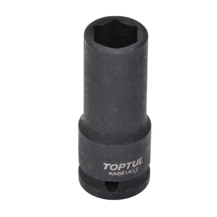 Головка торцевая Toptul ударная длинная 1/2" 17мм (KABE1617)