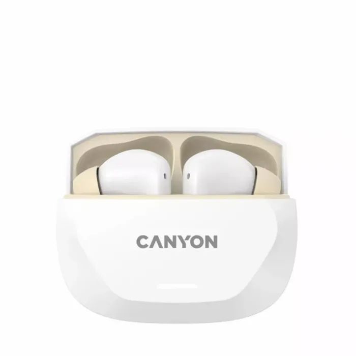 Наушники Canyon Hexagon 7 TWS ANC+ENC Wireless Charge Black/Yellow (CNS-TWS7BY) изображение 2