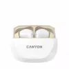 Наушники Canyon Hexagon 7 TWS ANC+ENC Wireless Charge White/Beige (CNS-TWS7WB) изображение 2
