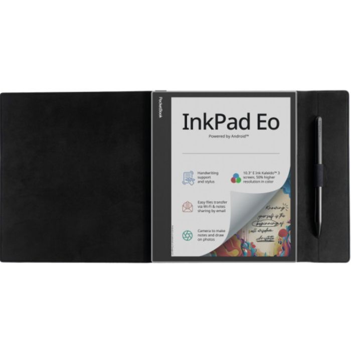 Чехол для электронной книги Pocketbook InkPad Eo Flip Cover black (FL-1042-BK-WW) изображение 3