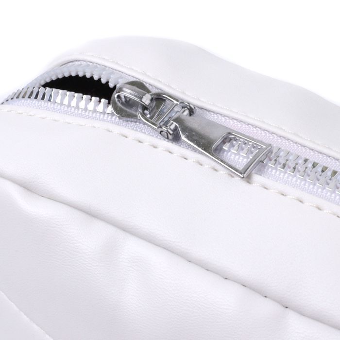 Сумка Vintage С монетницей из экокожи Белая (22798) изображение 6