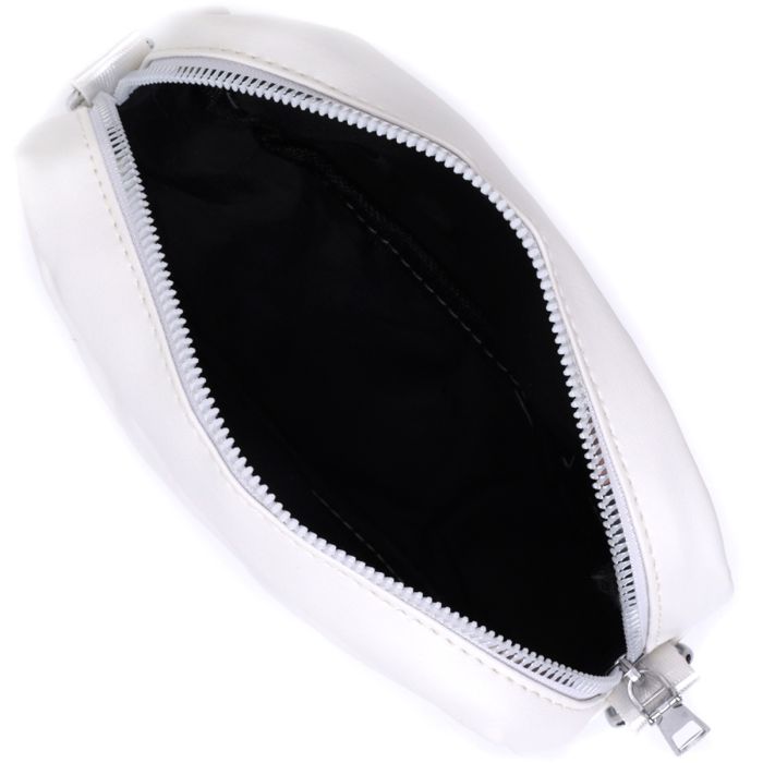 Сумка Vintage С монетницей из экокожи Белая (22798) изображение 7