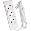 Сетевой удлинитель TECCO 5м 3 поста white (8681277841323)