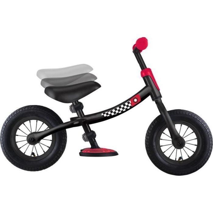 Беговел Globber Go Bike Air (самокат) , чорно-червоний (615-120) изображение 7